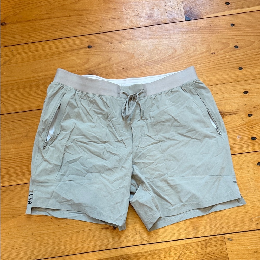 Lululemon Athletica Light Gray Shorts